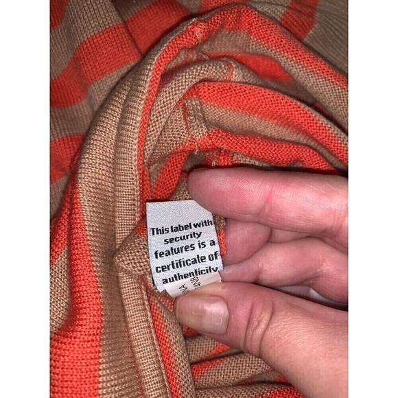 𝅺DIANE von Furstenberg Sweater Top 3/4 Sleeve Size‎ Petite - Picture 4 of 7